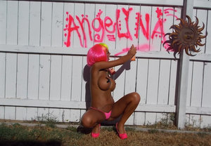 18 year old girl Hailey Little takes off yoga attire to stand naked